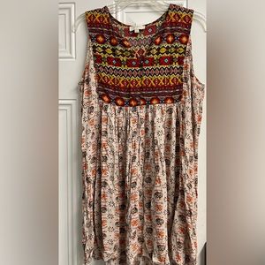 Umgee Multi Print Dress